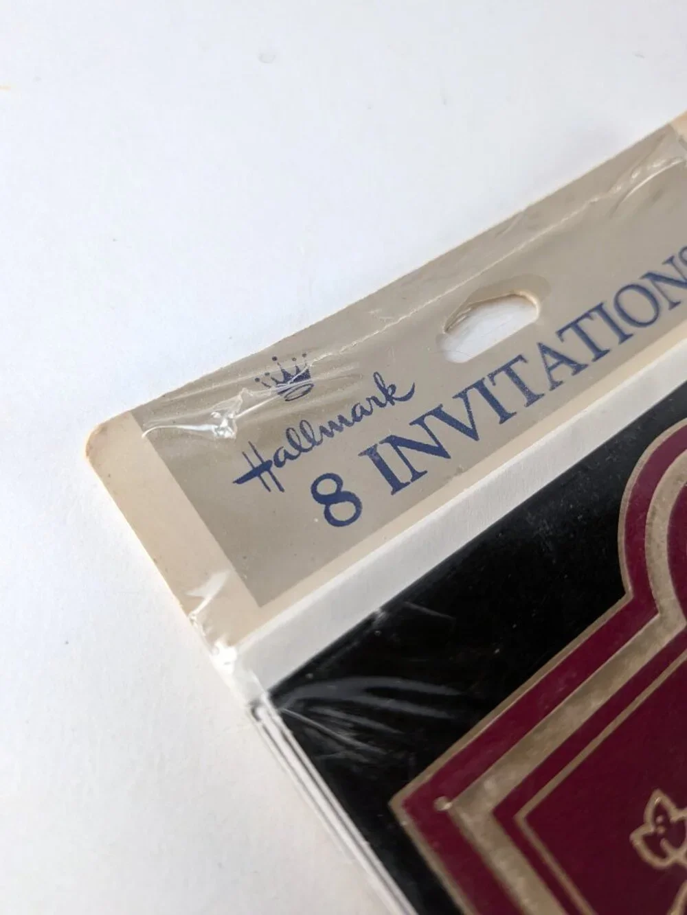 Vintage SEALED Hallmark Wine Tasting 8pk Party Invitations